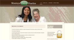 Desktop Screenshot of montoyafamilyclinic.com